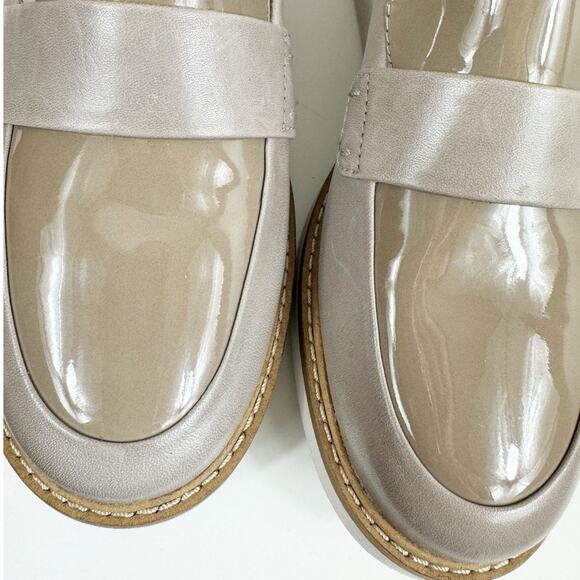 Clarks Beige Loafers - Picture 3 of 7